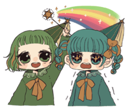 Little witch's sticker sticker #8074103