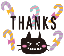 Halloween and Xmas cat sticker #8074193