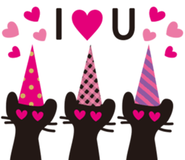 Halloween and Xmas cat sticker #8074219