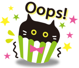 Halloween and Xmas cat sticker #8074222