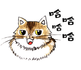 Detective Cat (chinese version) sticker #8074884