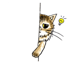 Detective Cat (chinese version) sticker #8074887