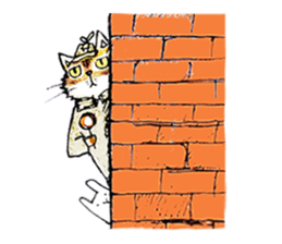 Detective Cat (chinese version) sticker #8074893