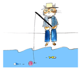 Detective Cat (chinese version) sticker #8074902