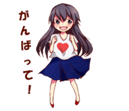 Daily life oe the girl sticker #8074949