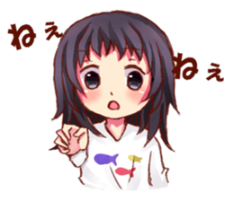 Daily life oe the girl sticker #8074957