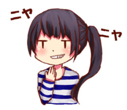 Daily life oe the girl sticker #8074958