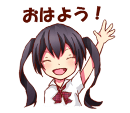 Daily life oe the girl sticker #8074959