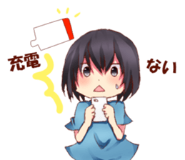 Daily life oe the girl sticker #8074968