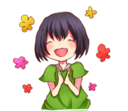 Daily life oe the girl sticker #8074969