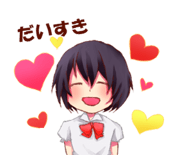 Daily life oe the girl sticker #8074971