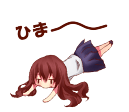 Daily life oe the girl sticker #8074972