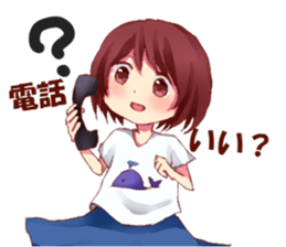 Daily life oe the girl sticker #8074975