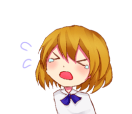 Daily life oe the girl sticker #8074981