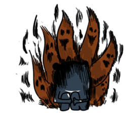 A white bear man II sticker #8075006