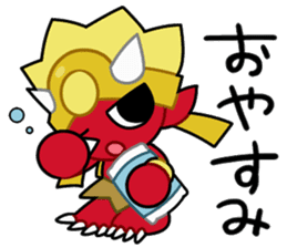 Tomukun an officialmascot of Noboribetsu sticker #8075189