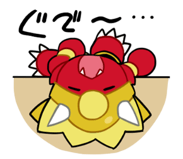 Tomukun an officialmascot of Noboribetsu sticker #8075214