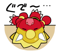 Tomukun an officialmascot of Noboribetsu sticker #8075214