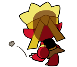 Tomukun an officialmascot of Noboribetsu sticker #8075216