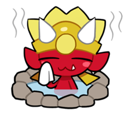 Tomukun an officialmascot of Noboribetsu sticker #8075217