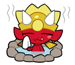 Tomukun an officialmascot of Noboribetsu sticker #8075217