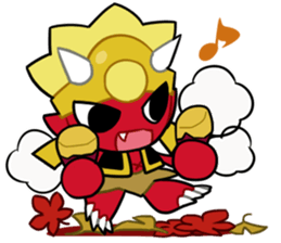 Tomukun an officialmascot of Noboribetsu sticker #8075227