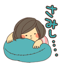 Reply cute girl 2 sticker #8075547