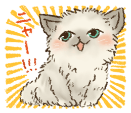 Kitten daily sticker sticker #8076044