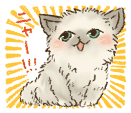 Kitten daily sticker sticker #8076044
