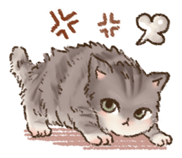 Kitten daily sticker sticker #8076066
