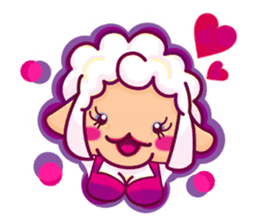 Sheep of Hii-chan sticker #8076320