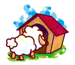 Sheep of Hii-chan sticker #8076327