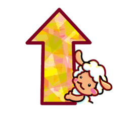 Sheep of Hii-chan sticker #8076338