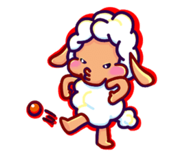 Sheep of Hii-chan sticker #8076342