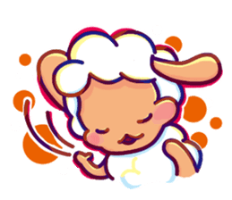 Sheep of Hii-chan sticker #8076345