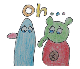 Panuun and his boon companions sticker #8076592