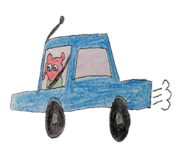 Panuun and his boon companions sticker #8076601