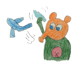 Panuun and his boon companions sticker #8076609