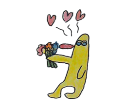 Panuun and his boon companions sticker #8076626