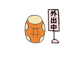 The tortoise wanted to become a rabbit3 sticker #8077260