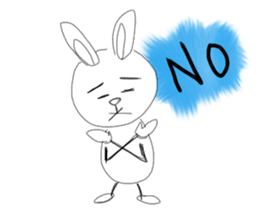 Stick animal sticker #8077311