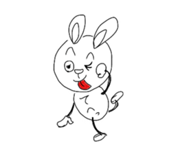 Stick animal sticker #8077323