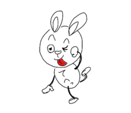 Stick animal sticker #8077323