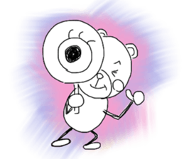 Stick animal sticker #8077335