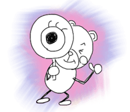 Stick animal sticker #8077335