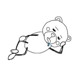 Stick animal sticker #8077342