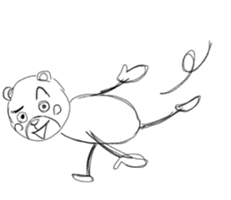 Stick animal sticker #8077345