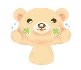 Luck Bear sticker #8077356