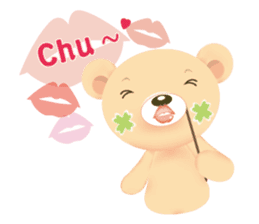Luck Bear sticker #8077361