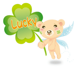 Luck Bear sticker #8077364